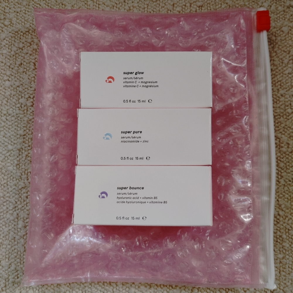 Glossier serum trio